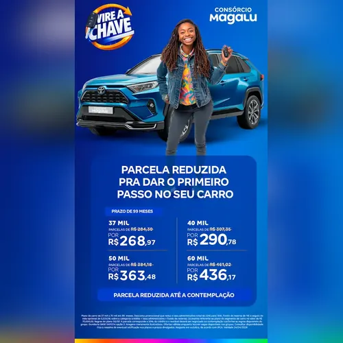 Consórcio Magalu - automóvel 5
