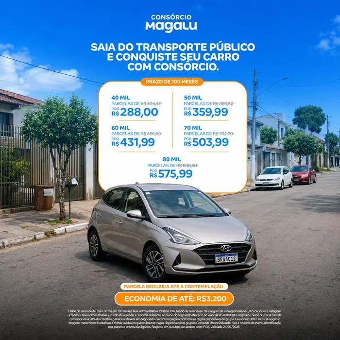 De 40 a 80 mil automóvel 2