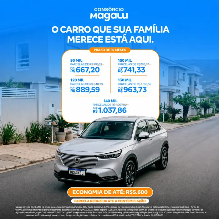 De 90 a 130 mil automóvel